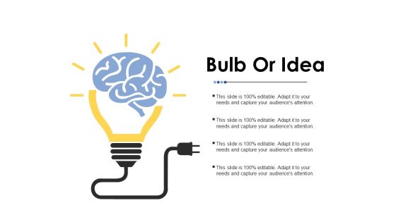 Bulb Or Idea Ppt PowerPoint Presentation Layouts Demonstration