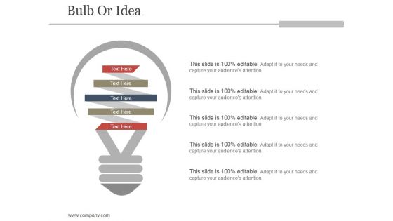 Bulb Or Idea Ppt PowerPoint Presentation Slides Bulb Or Idea Ppt PowerPoint Presentation Slides