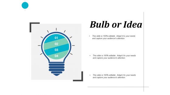 Bulb Or Idea Technology Ppt PowerPoint Presentation Example