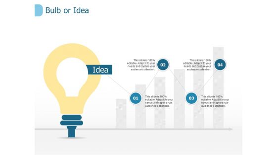 Bulb Or Idea Technology Ppt PowerPoint Presentation Model Elements