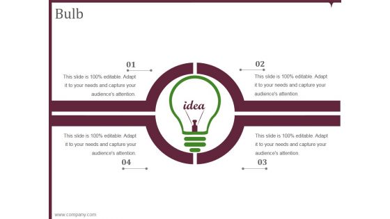 bulb ppt powerpoint presentation layouts bulb ppt powerpoint presentation layouts