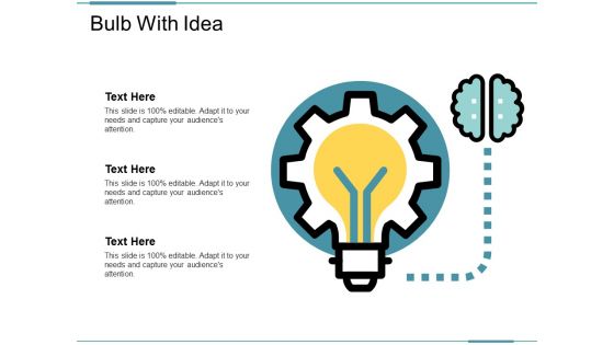 Bulb With Idea Ppt PowerPoint Presentation File Structure Bulb With Idea Ppt PowerPoint Presentation File Structure