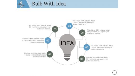 Bulb With Idea Ppt PowerPoint Presentation Layout