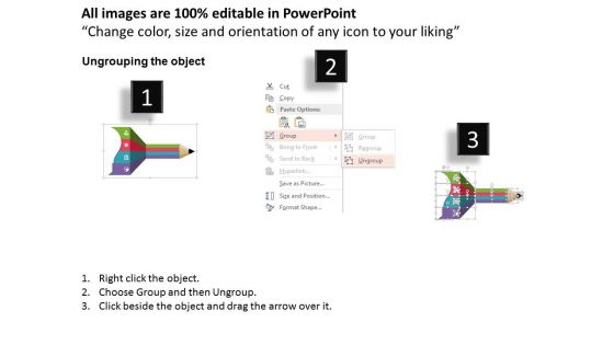 Bulb With Pencil For Creative Idea Powerpoint Templates