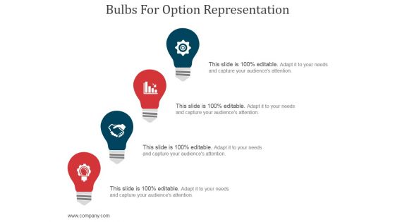 Bulbs For Option Representation Ppt PowerPoint Presentation Layouts Bulbs For Option Representation Ppt PowerPoint Presentation Layouts