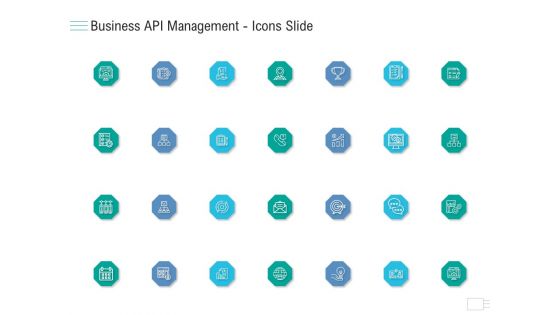 Business API Management Icons Slide Ppt Layouts Deck PDF