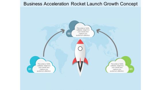 Business Acceleration Rocket Launch Growth Concept Ppt PowerPoint Presentation Summary Ideas