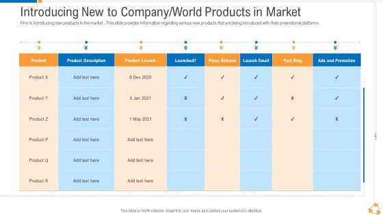 Business Advancement Internal Growth Introducing New To Company World Products In Market Designs PDF