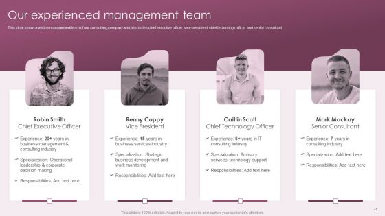Business Advisory Solutions Company Profile Ppt PowerPoint Presentation Complete Deck With Slides