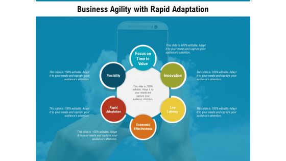 Business Agility With Rapid Adaptation Ppt PowerPoint Presentation Slides Slideshow PDF