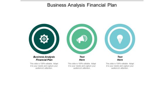 Business Analysis Financial Plan Ppt PowerPoint Presentation Gallery Show Cpb