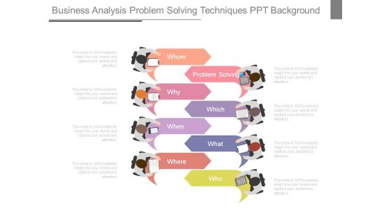 Business Analysis Problem Solving Techniques Ppt Background