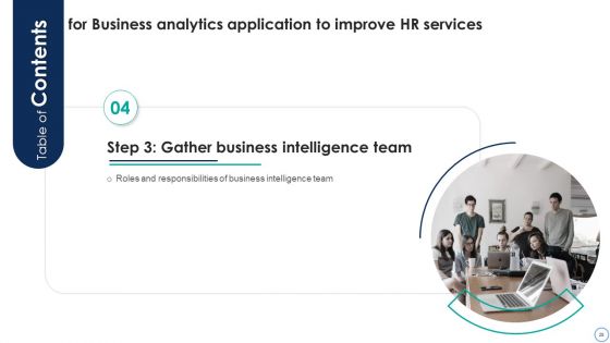 Business Analytics Application To Improve HR Services Ppt PowerPoint Presentation Complete Deck With Slides