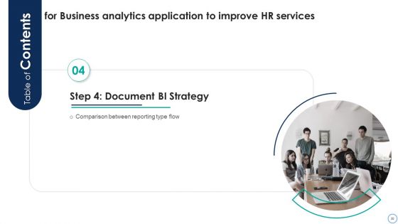Business Analytics Application To Improve HR Services Ppt PowerPoint Presentation Complete Deck With Slides