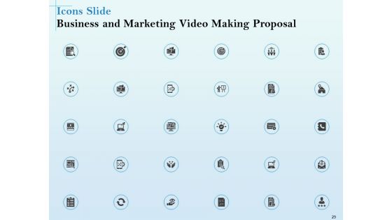 Business And Marketing Video Making Proposal Ppt PowerPoint Presentation Complete Deck With Slides
