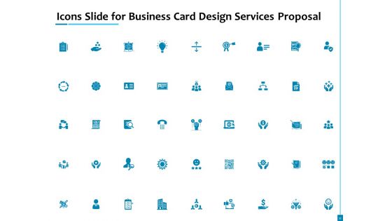 Business Card Design Services Proposal Ppt PowerPoint Presentation Complete Deck With Slides