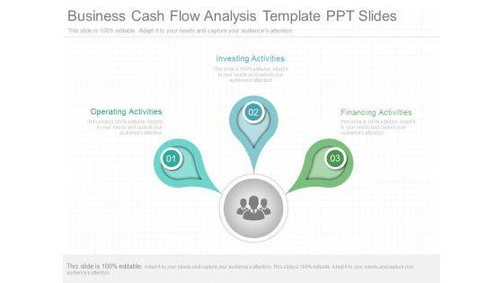 Business Cash Flow Analysis Template Ppt Slides