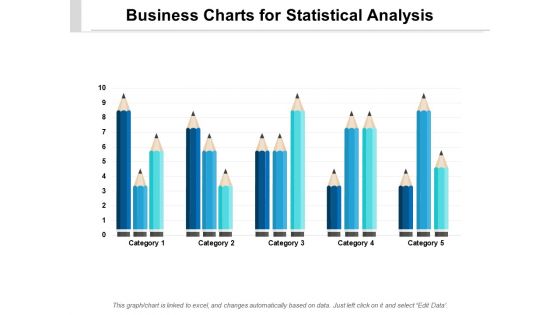 Business Charts For Statistical Analysis Ppt PowerPoint Presentation Pictures Gridlines