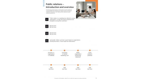 Business Communication Playbook And Effective Strategies For Organizations Template