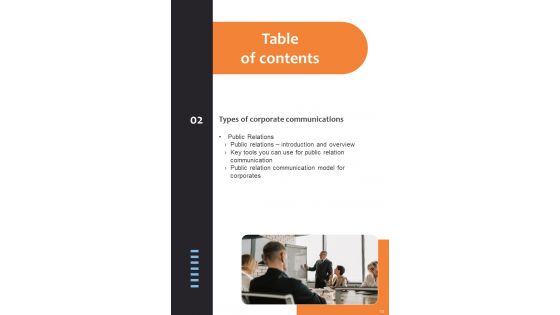 Business Communication Playbook And Effective Strategies For Organizations Template