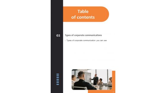 Business Communication Playbook And Effective Strategies For Organizations Template