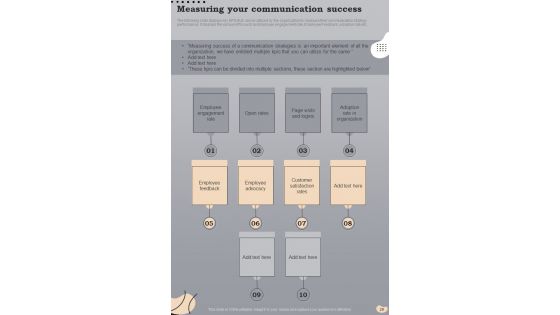 Business Communication Playbook Template