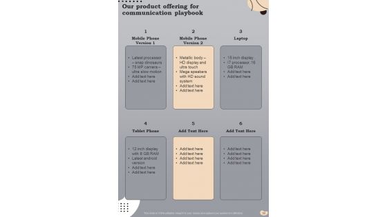 Business Communication Playbook Template