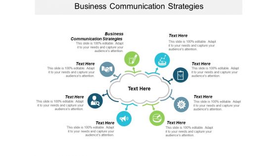 Business Communication Strategies Ppt PowerPoint Presentation Professional Guidelines Cpb