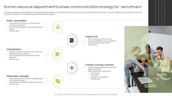 Business Communication Strategy Ppt PowerPoint Presentation Complete Deck With Slides
