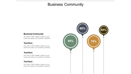 Business Community Ppt PowerPoint Presentation Summary Background Images Cpb
