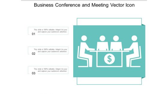 Business Conference And Meeting Vector Icon Ppt PowerPoint Presentation Infographics Graphics Design