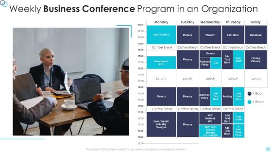 Business Conference Plan Ppt PowerPoint Presentation Complete Deck With Slides