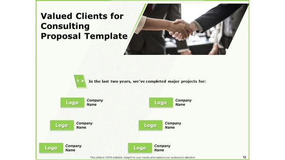 Business Consulting Proposal Ppt PowerPoint Presentation Complete Deck With Slides