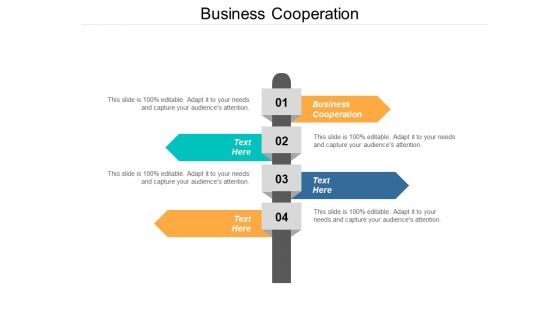 Business Cooperation Ppt PowerPoint Presentation Gallery Infographics