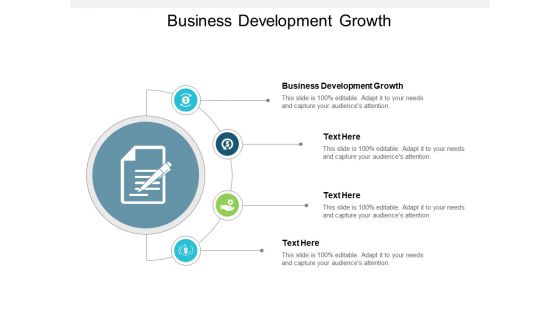 Business Development Growth Ppt PowerPoint Presentation Model Slideshow Cpb