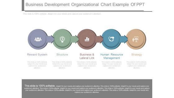 Business Development Organizational Chart Example Of Ppt