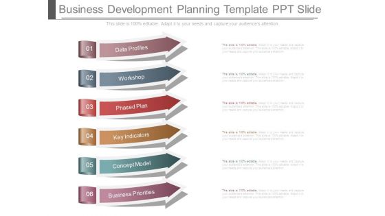 Business Development Planning Template Ppt Slide Business Development Planning Template Ppt Slide