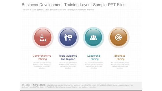 Business Development Training Layout Sample Ppt Files