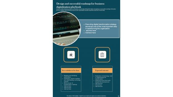 Business Digitalization Playbook Template