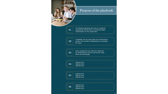 Business Digitalization Playbook Template