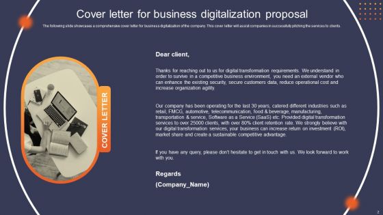 Business Digitalization Proposal Ppt PowerPoint Presentation Complete Deck With Slides