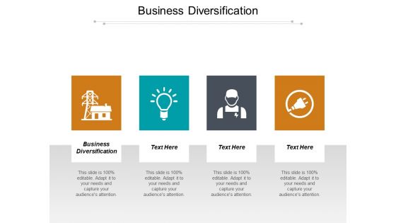 Business Diversification Ppt PowerPoint Presentation Portfolio Demonstration Cpb