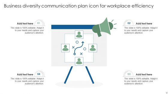 Business Diversity Communication Plan Ppt PowerPoint Presentation Complete Deck With Slides