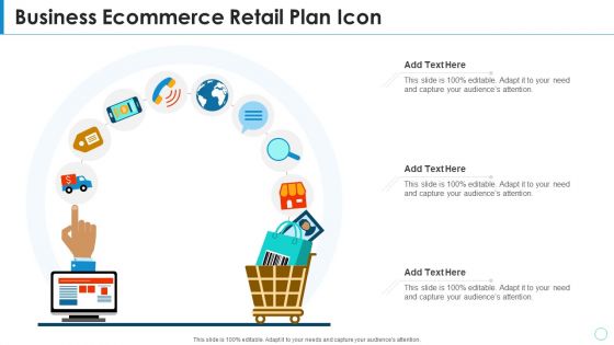 Business Ecommerce Retail Plan Icon Microsoft PDF