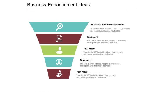 Business Enhancement Ideas Ppt PowerPoint Presentation Layouts Graphics Download Cpb