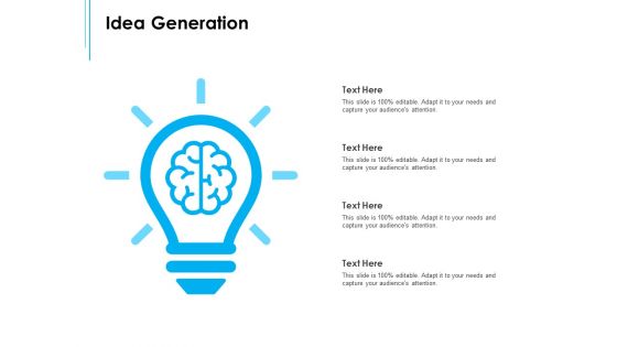 Business Environment Components Idea Generation Ppt Portfolio Objects PDF
