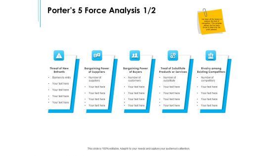 Business Environment Components Porters 5 Force Analysis Suppliers Ppt Outline Tips PDF