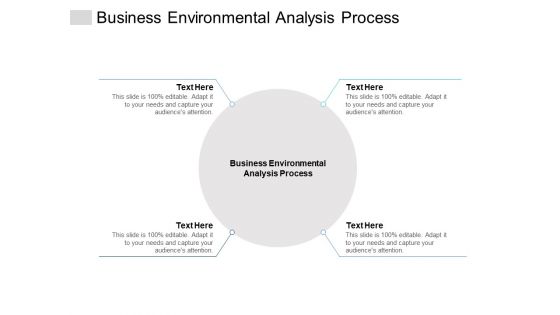 Business Environmental Analysis Process Ppt PowerPoint Presentation Styles Outline Cpb
