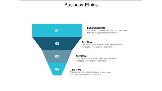 Business Ethics Ppt Powerpoint Presentation Layouts Brochure Cpb