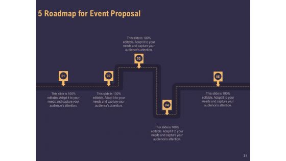 Business Event Planning Proposal Ppt PowerPoint Presentation Complete Deck With Slides